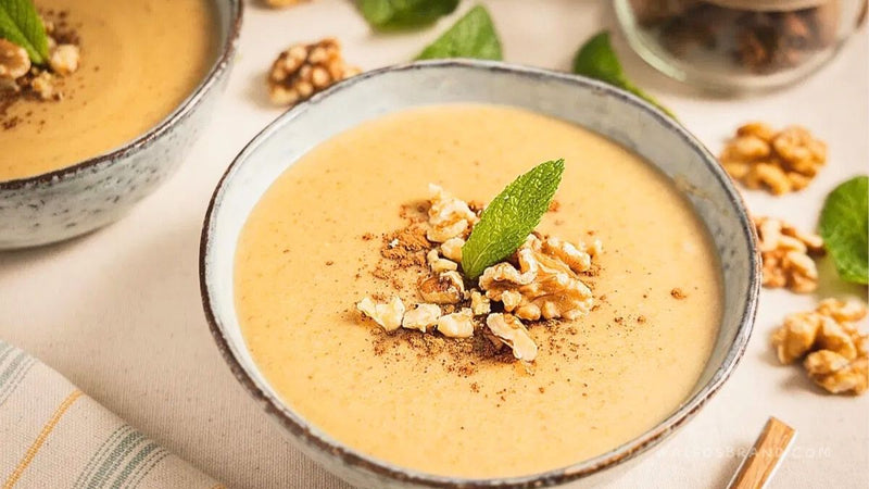 Intxaursaltsa with walnuts christmas dessert recipe - wilfosbrand.com