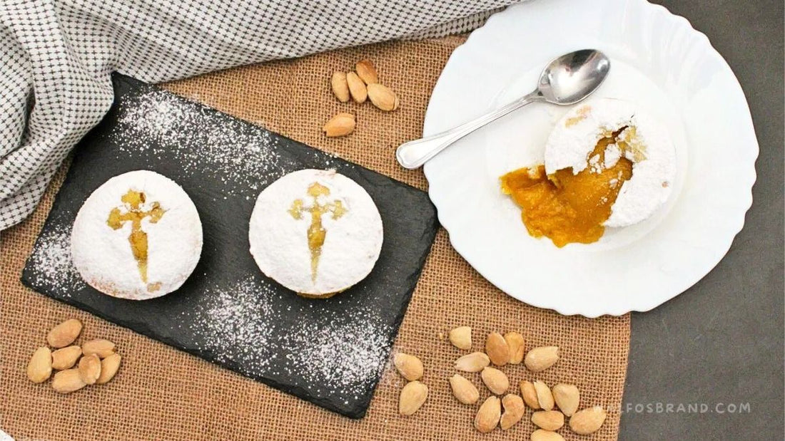 Creamy Santiago cake coulant recipe - wilfosbrand.com
