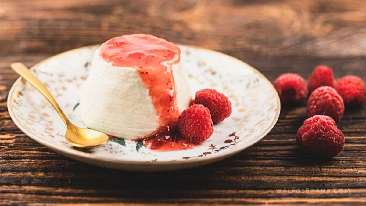 How to make Italian-style cheese panna cotta - wilfosbrand.com