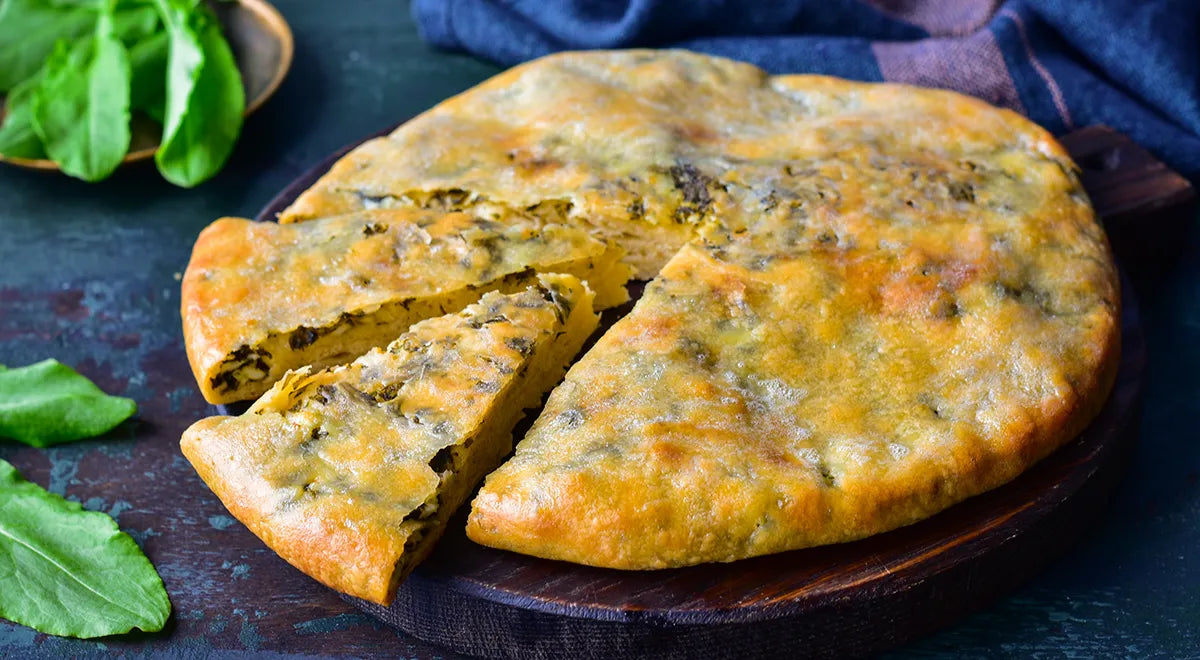 Ossetian Pie with Sorrel and Cheese - wilfosbrand.com