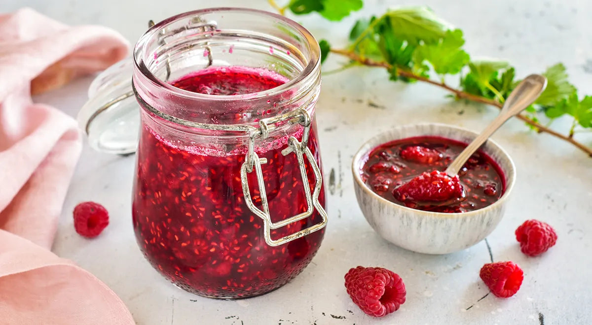 Raspberry Jam with Gelatin A Luxurious Russian Confiture - wilfosbrand.com