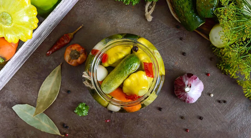 Fermented (Salted) Pattypan Squash - wilfosbrand.com