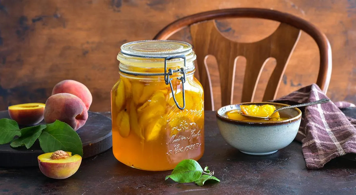 Peach Preserves with Sliced Fruit – A Classic Summer Delight - wilfosbrand.com