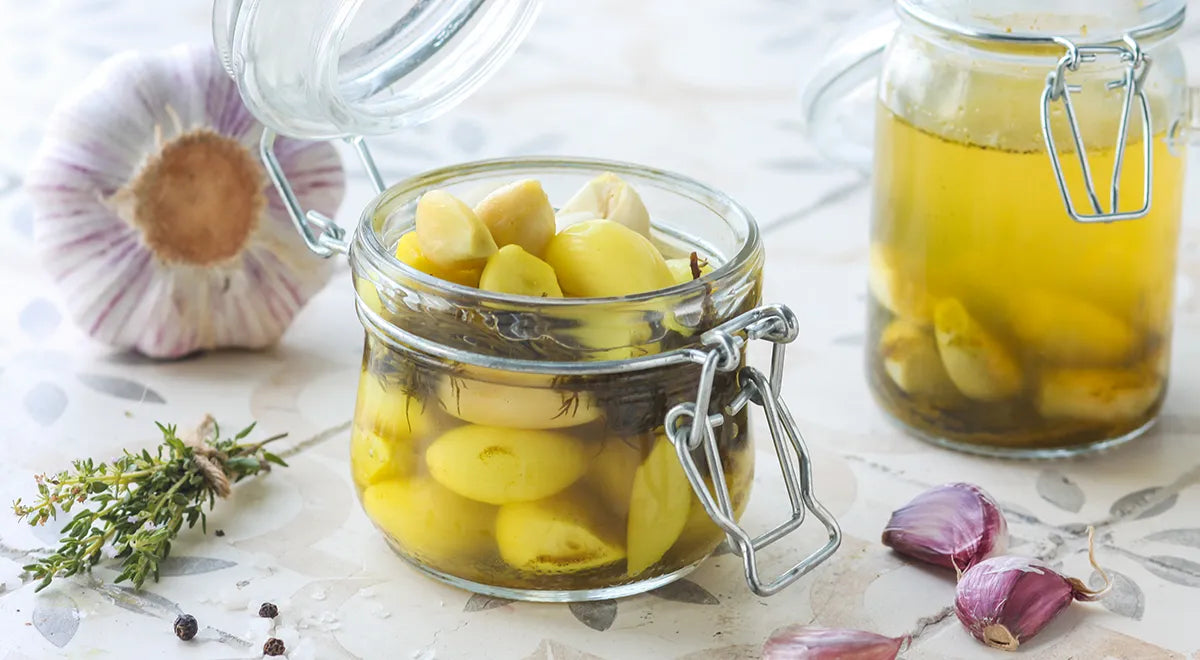 Pickled Garlic Cloves Without Sterilization (Marinated Garlic Cloves) - wilfosbrand.com