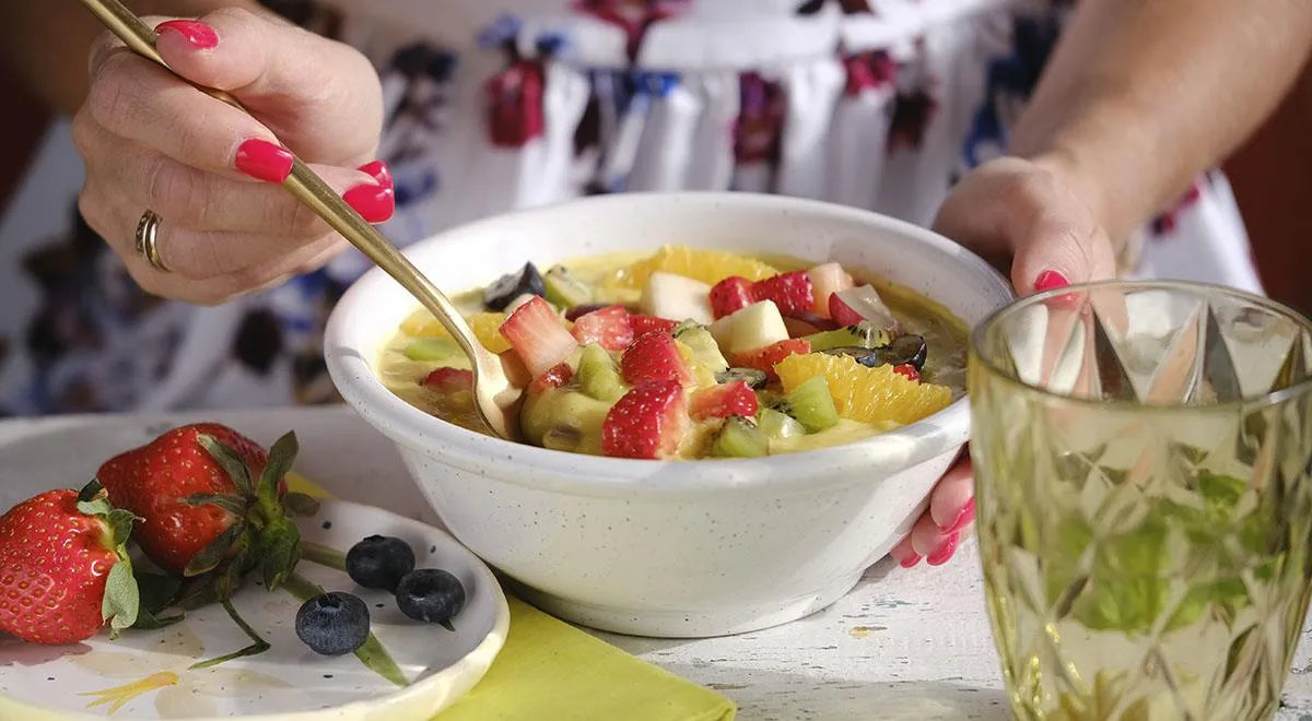 Fruit Soup with Plant Milk: A Refreshing Vegan Dessert - wilfosbrand.com