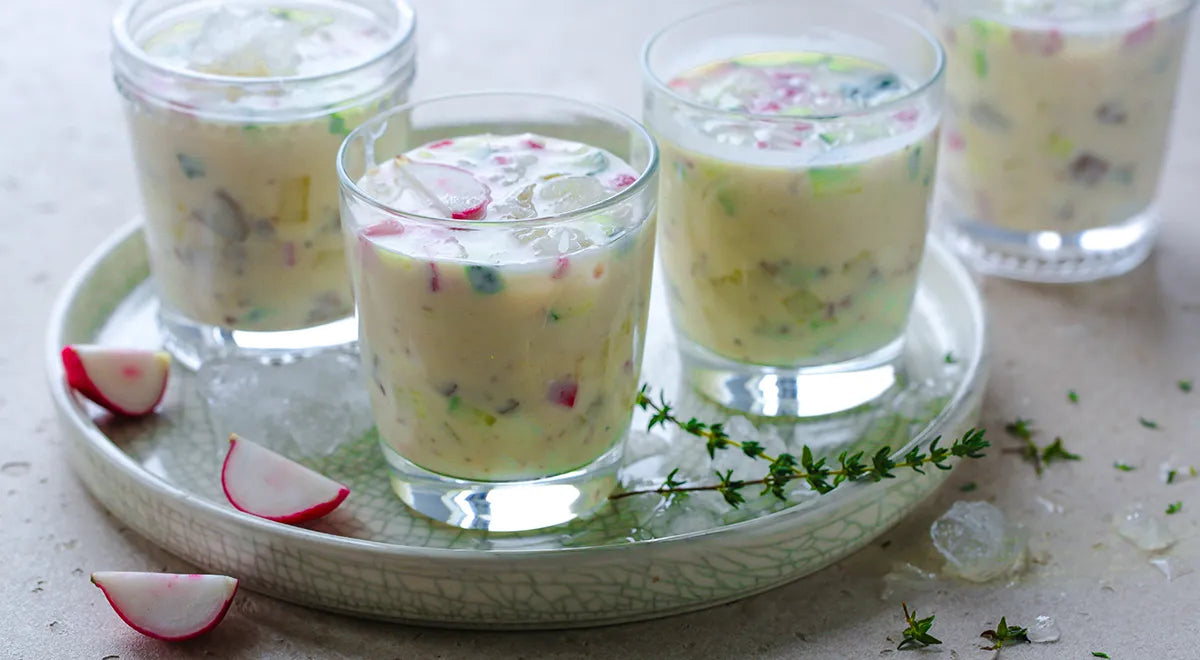 Okroshka on Kefir with Mineral Water - wilfosbrand.com