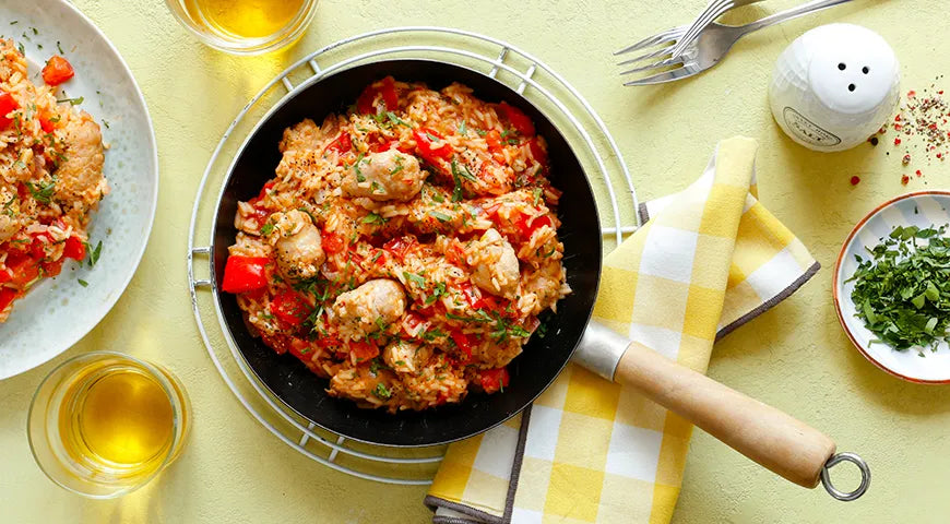 Rice with Sausages from Gordon Ramsay - wilfosbrand.com