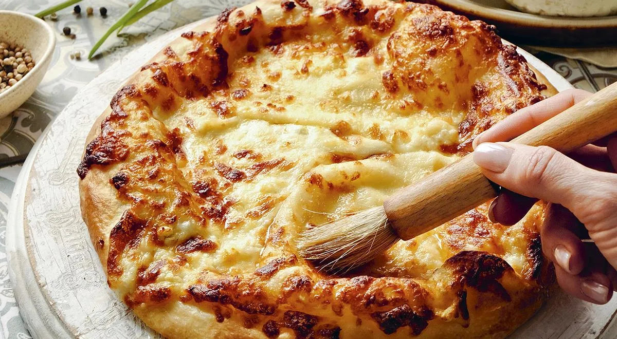 Classic Megrelian Khachapuri Recipe – Georgian Cheese Bread with Golden Crust - wilfosbrand.com