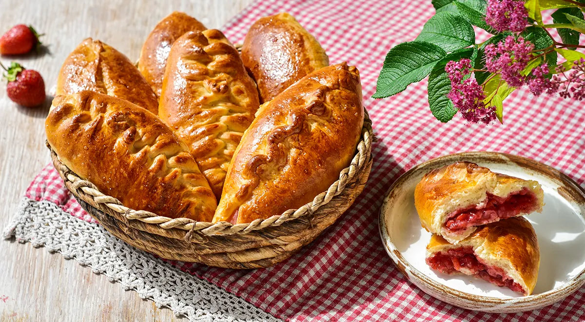 Baked Strawberry Piroshki - wilfosbrand.com