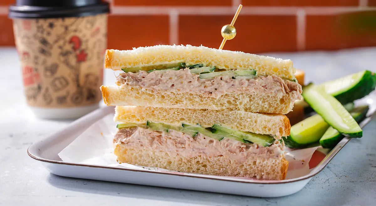 Tuna and Cucumber Sandwich (Бутерброд с тунцом и огурцом) - wilfosbrand.com