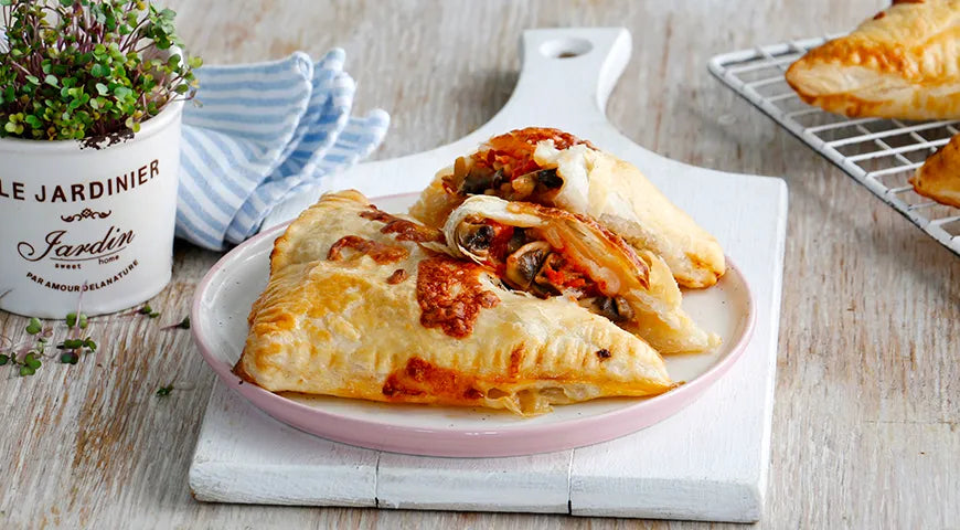 Puff Pastry Mushroom Pirozhki - wilfosbrand.com