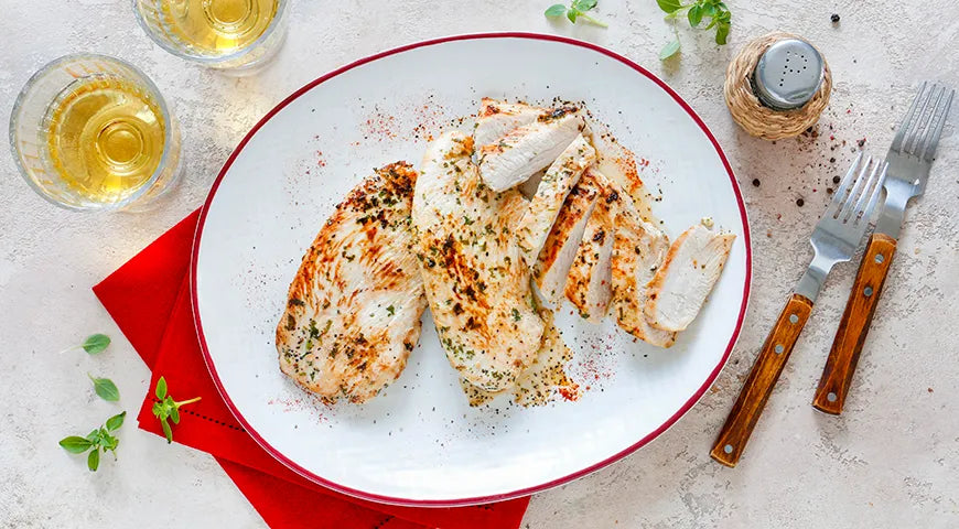 Turkey Steaks in Yogurt Marinade Baked in Oven - wilfosbrand.com