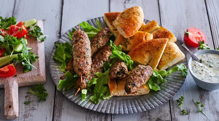 Lamb Lulya Kebab Baked in the Oven - wilfosbrand.com