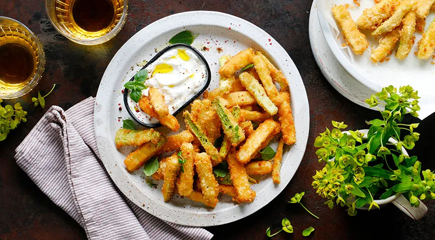 Pan-Fried Zucchini with Paprika (Crispy Russian Summer Sticks) - wilfosbrand.com