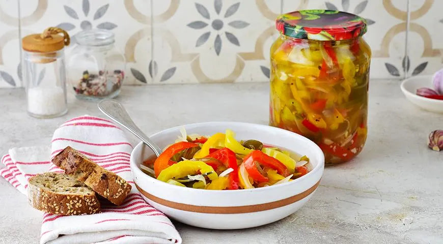 Don-Style Pepper and Vegetable Salad (Salat Donskoy) - wilfosbrand.com