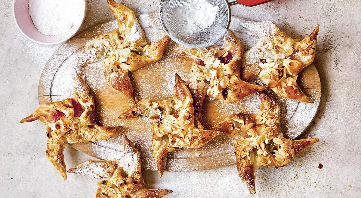 Ginger and Marmalade Puff Pastry Swirls - wilfosbrand.com