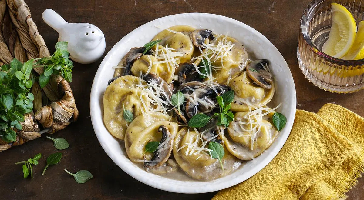 Ravioli with Cheese and Mushroom Sauce: A Luxurious Italian-Inspired Comfort Dish - wilfosbrand.com