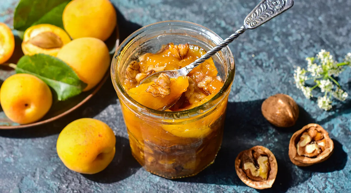 Apricot Jam with Walnuts - wilfosbrand.com