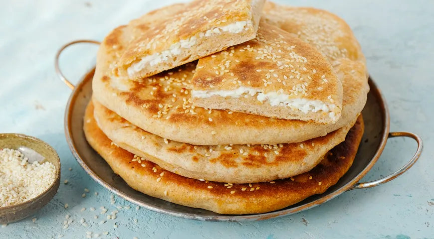 Flatbreads with Adyghe Cheese (A Traditional Russian Delight) - wilfosbrand.com