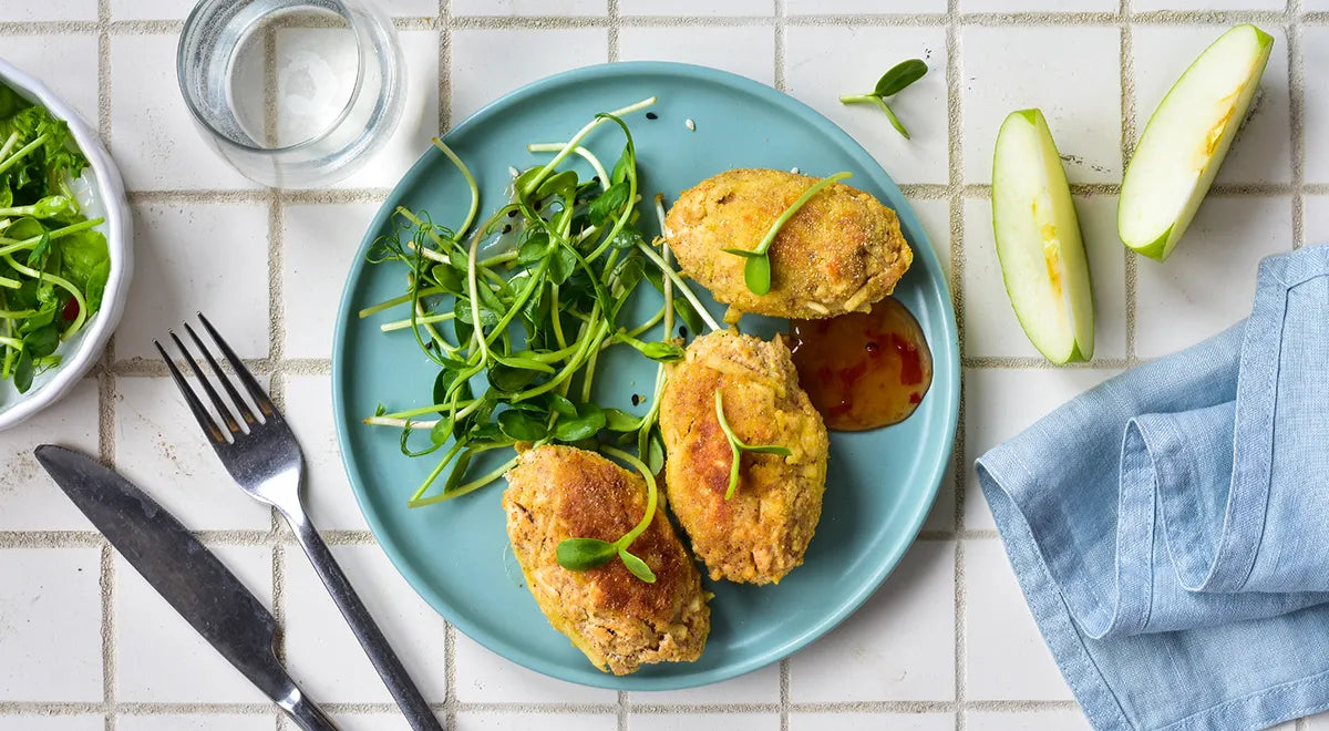 Tofu and Apple Cutlets (Vegan Patties) - wilfosbrand.com