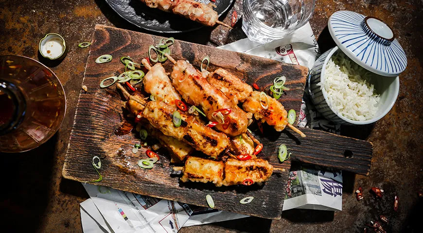 Panir Shashlychki: Crispy Fried Adyghe Cheese Skewers - wilfosbrand.com