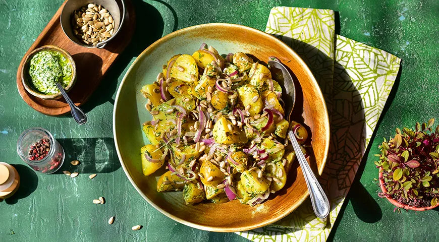 Young Potato Salad with Dill Dressing - wilfosbrand.com