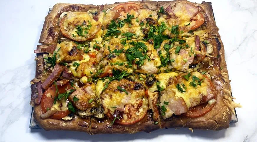 BBQ Pizza on Liquid Dough: A Quick & Crispy Gourmet Twist - wilfosbrand.com