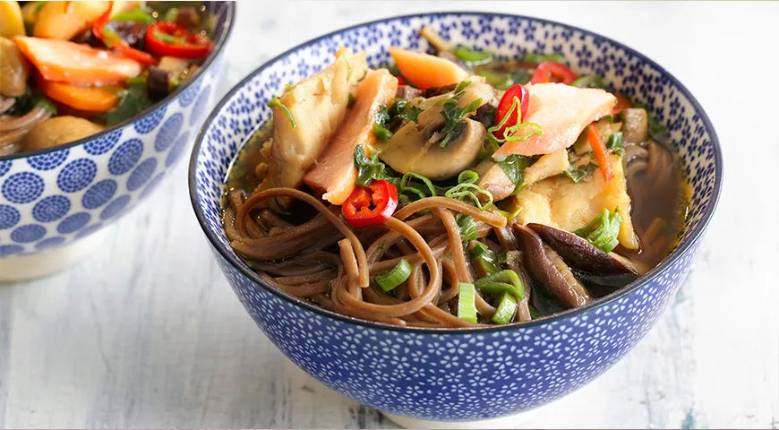 Smoked Fish and Soba Noodle Soup - wilfosbrand.com