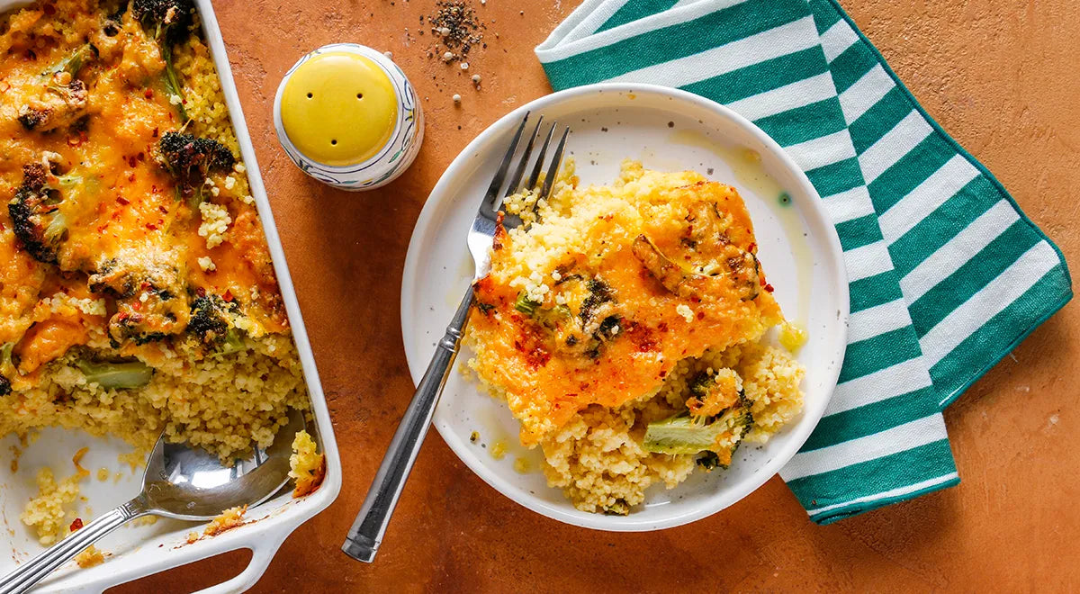Millet Broccoli Cheddar Casserole - wilfosbrand.com
