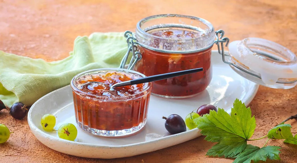 Thick Gooseberry Jam from the Russian Countryside - wilfosbrand.com