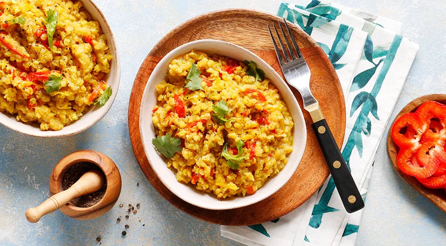 Red Lentils with Sweet Bell Peppers - wilfosbrand.com