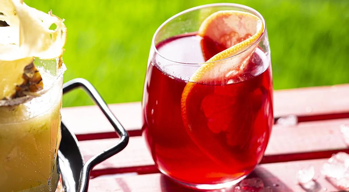 Hibiscus Shandy Beer Cocktail - wilfosbrand.com