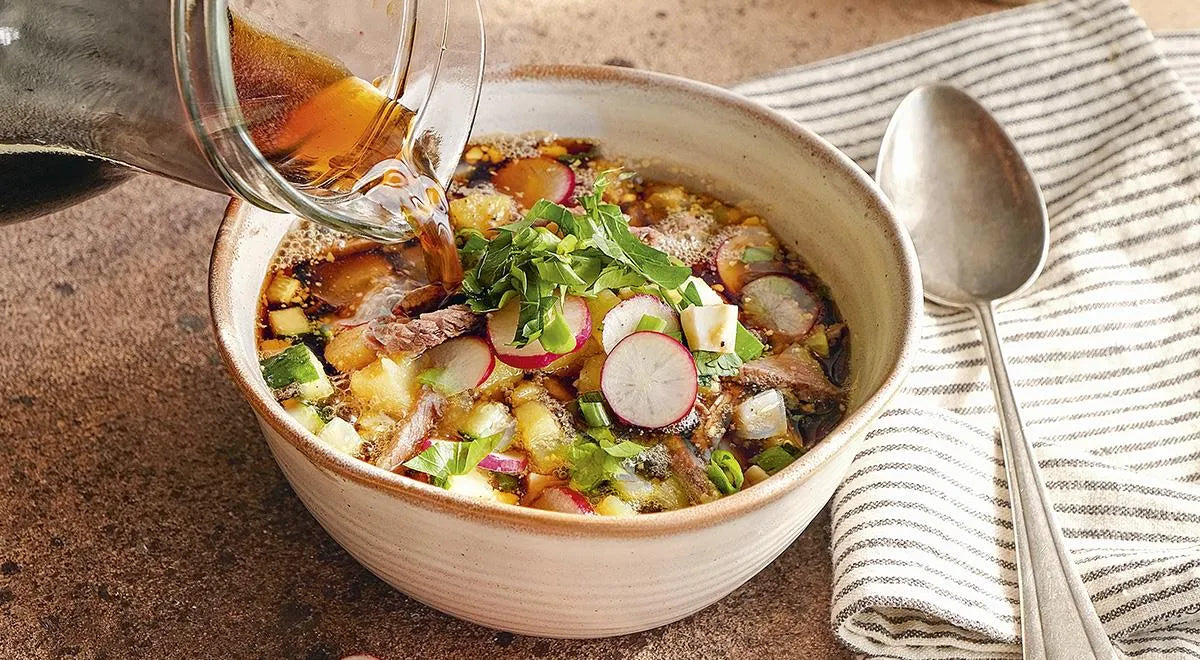 Classic Russian Okroshka with Beef — A Chilled Summer Soup - wilfosbrand.com