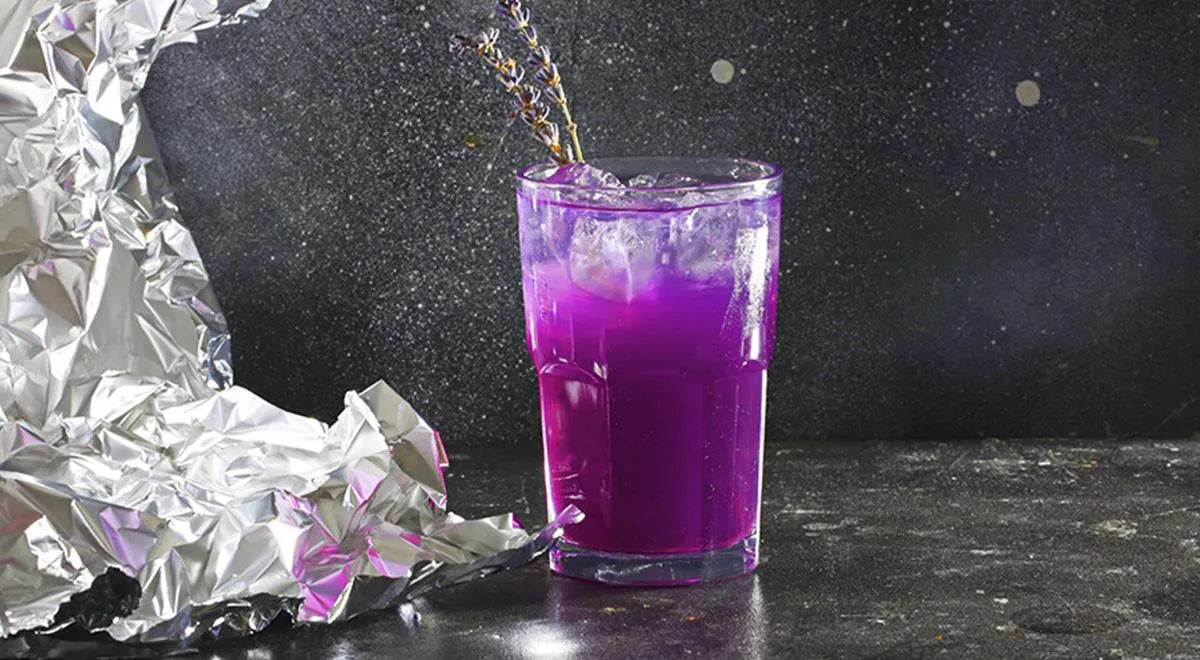 Cosmic Rain — A Cocktail with Tequila and Lavender Syrup - wilfosbrand.com