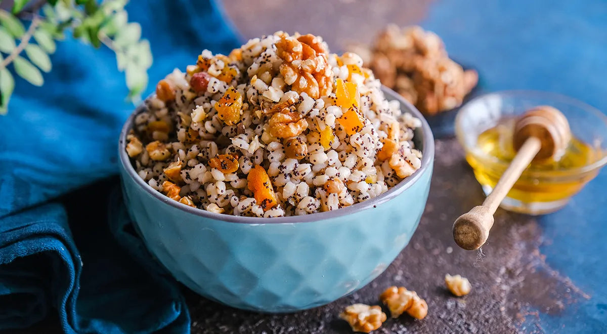 Pearl Barley Kutya: A Traditional Russian Christmas Honey & Poppy Seed Porridge - wilfosbrand.com