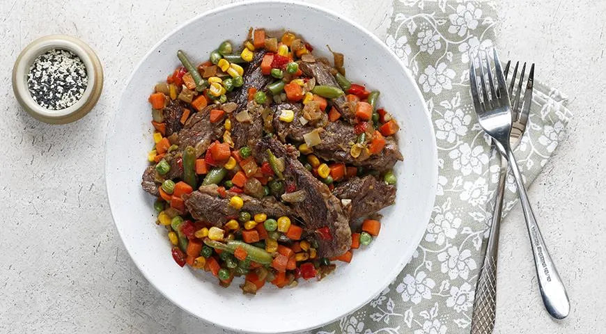 Sizzling Beef Stir-Fry with Fresh Ginger and Seasonal Vegetables - wilfosbrand.com