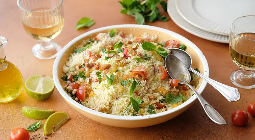 Couscous and Cherry Tomato Salad - wilfosbrand.com
