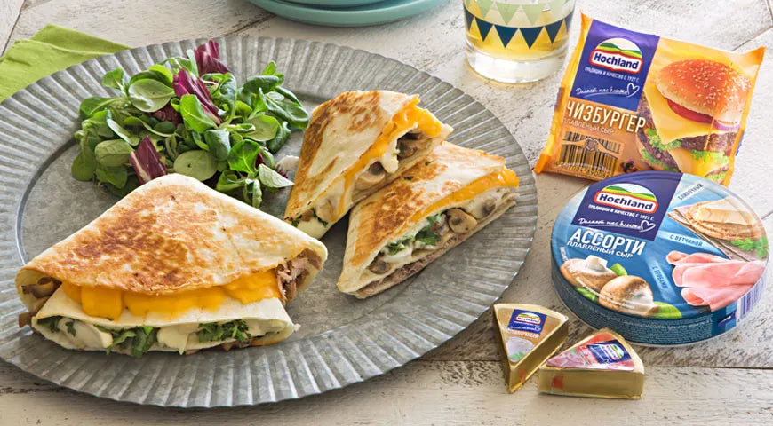 Tortilla with Tuna and Cheese - wilfosbrand.com