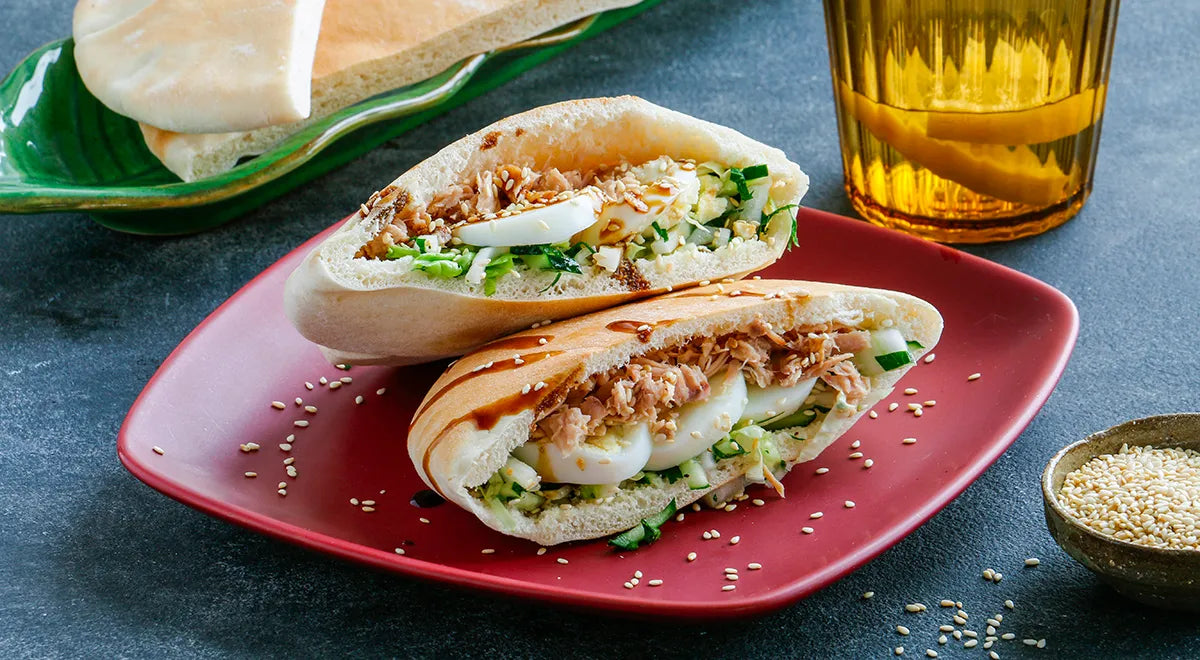 Tuna and Egg Pita Pocket Sandwich: A Hearty Russian-Inspired Lunch - wilfosbrand.com