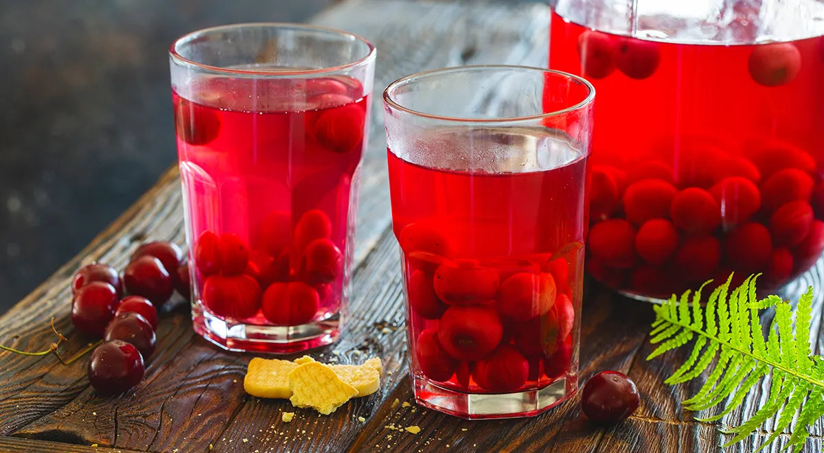Classic Russian Cherry Compote with Pits for Winter - wilfosbrand.com