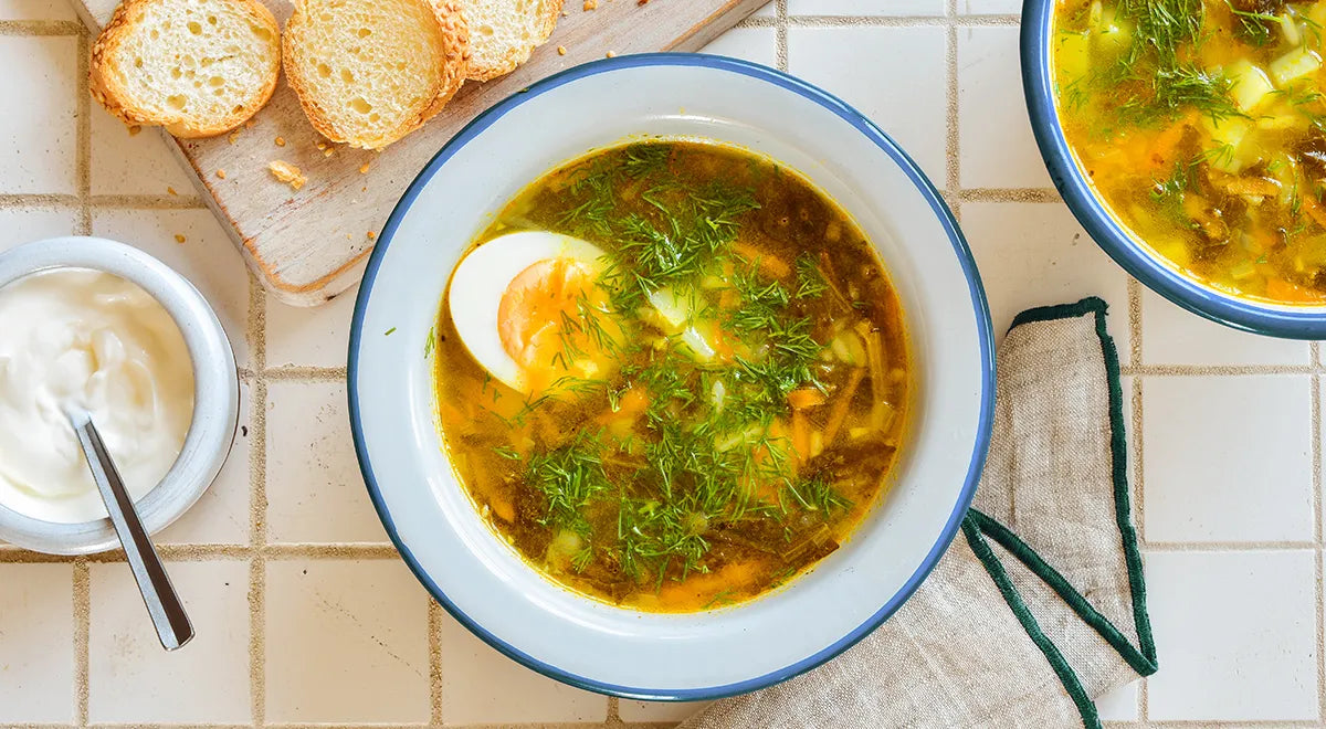 Sorrel Soup with Rice - wilfosbrand.com