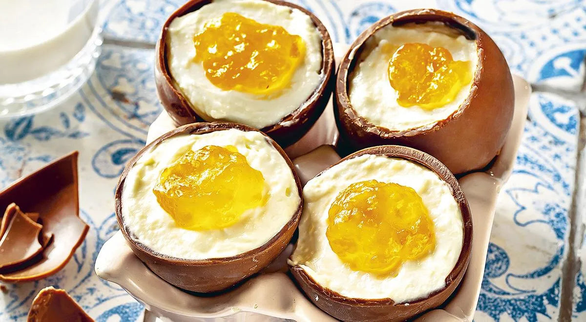 Chocolate Eggs with Apricot Filling - wilfosbrand.com