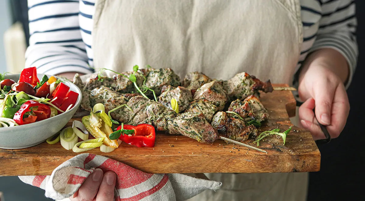 Pork Shashlik Marinated in Kefir - wilfosbrand.com
