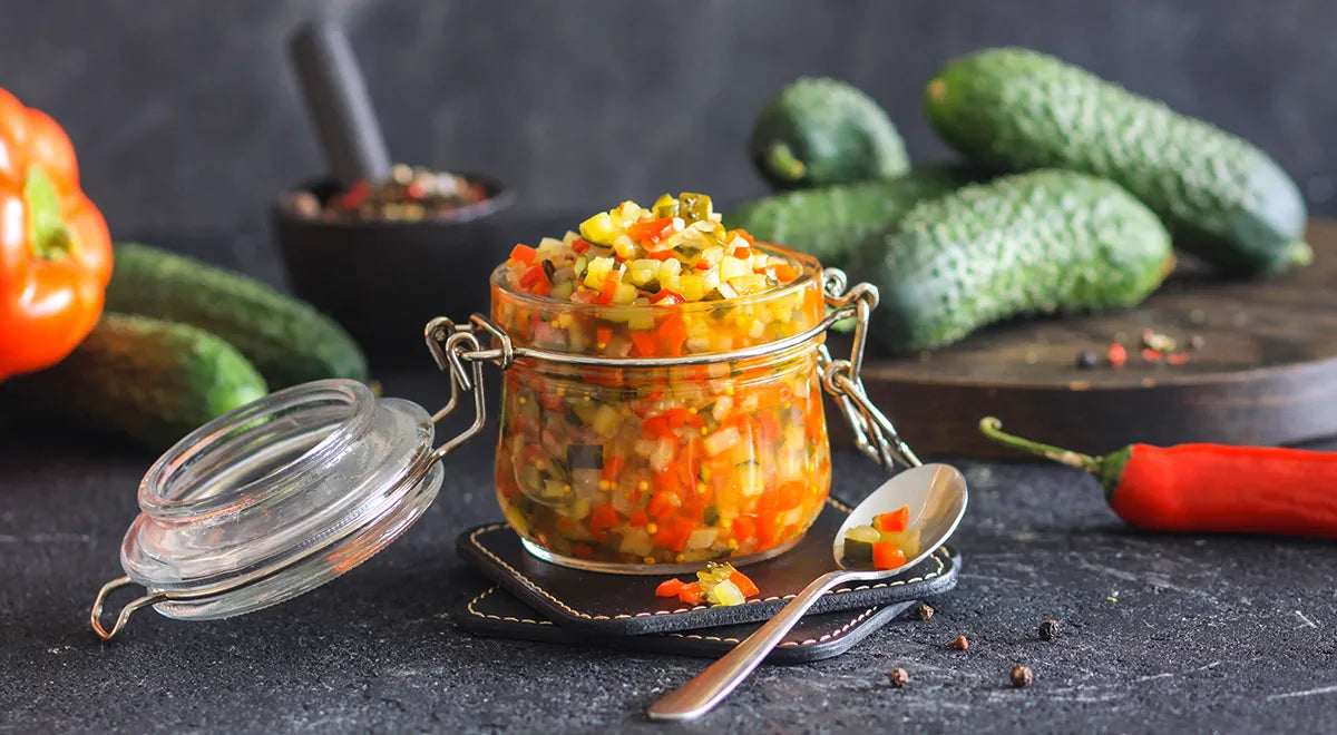Spicy Cucumber Relish - wilfosbrand.com