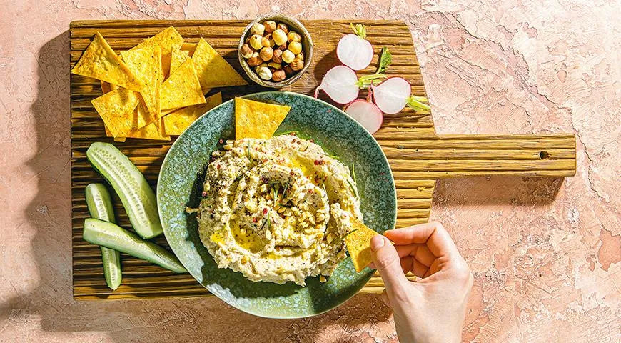 Roasted Cauliflower and Walnut Dip with Garlic and Rosemary - wilfosbrand.com