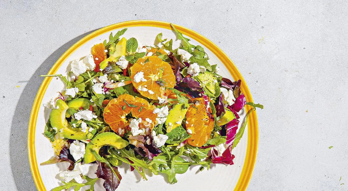 Mandarin and Avocado Salad with Spicy Dressing - wilfosbrand.com