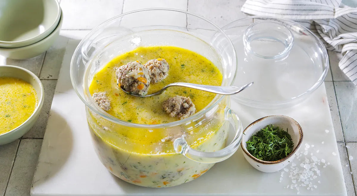Creamy Cheese Soup with Meatballs: A Russian Comfort Classic - wilfosbrand.com