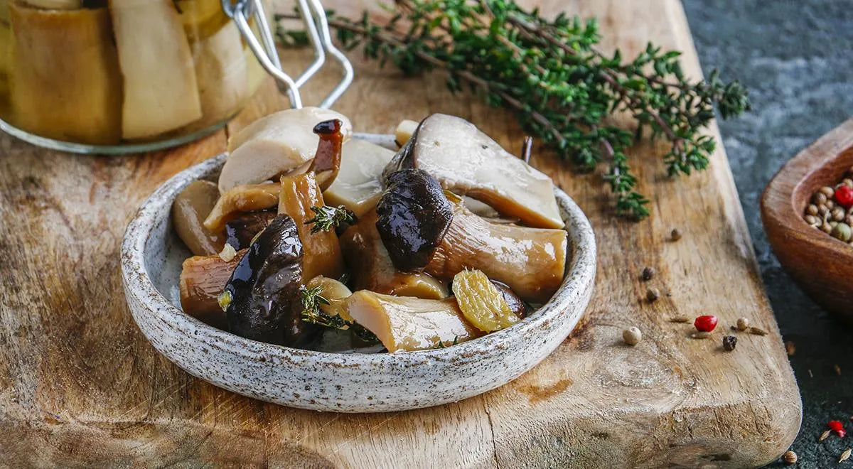 Quick-Pickled King Oyster Mushrooms (Eringi) - wilfosbrand.com