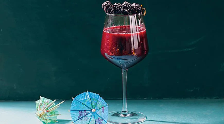 Blackberry Wine Cocktail - wilfosbrand.com