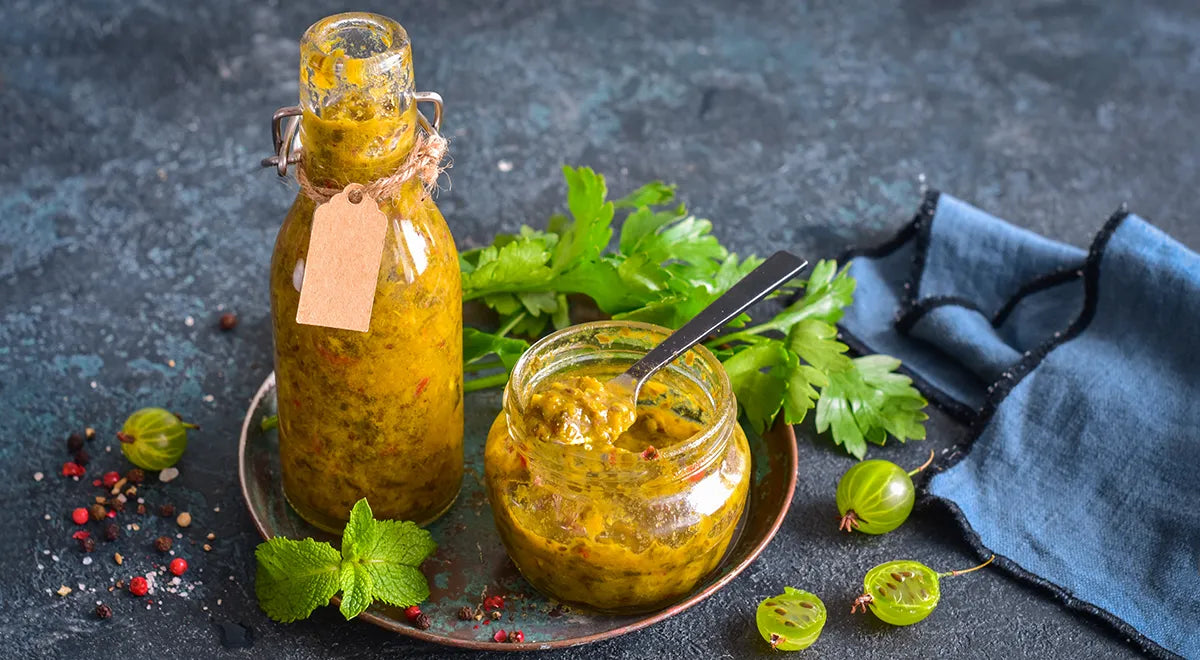 Spicy Gooseberry Sauce for Meat - wilfosbrand.com